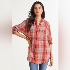 We the free summer daydream button down